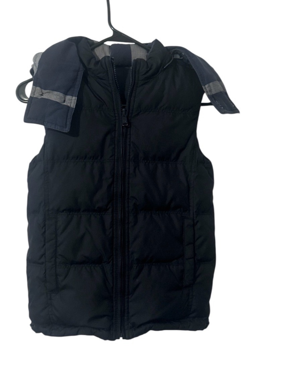 Authentic Burberry luxury designer kids reversible puffer vest removable hood 8 - Picture 7 of 9